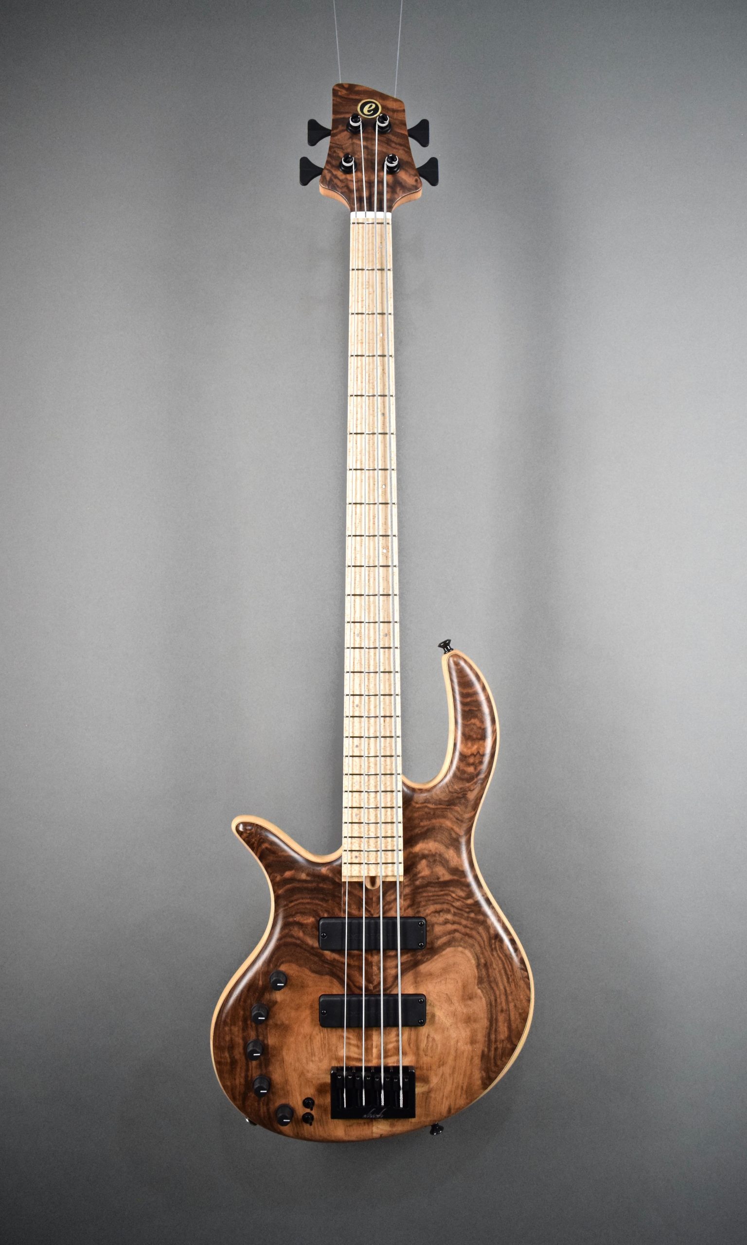 Elrick Gold Series, Handcarved e-volution 4-String Bass Guitar #4321 -