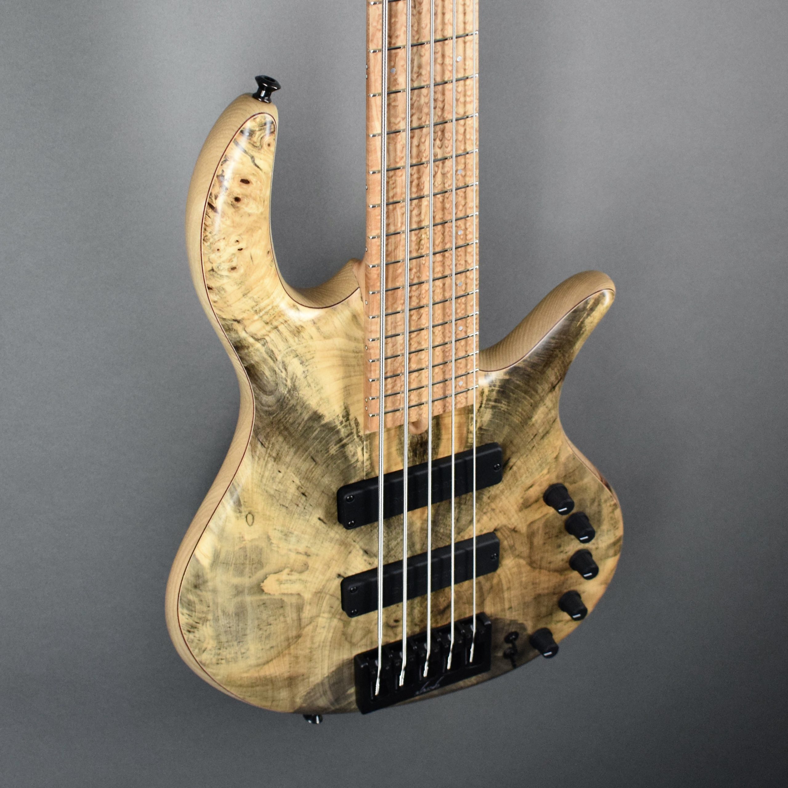 Elrick Gold Series e-volution 5弦 Natural Elrick Gold Series, Hand-Carved e-volution 5-String Bass Guitar