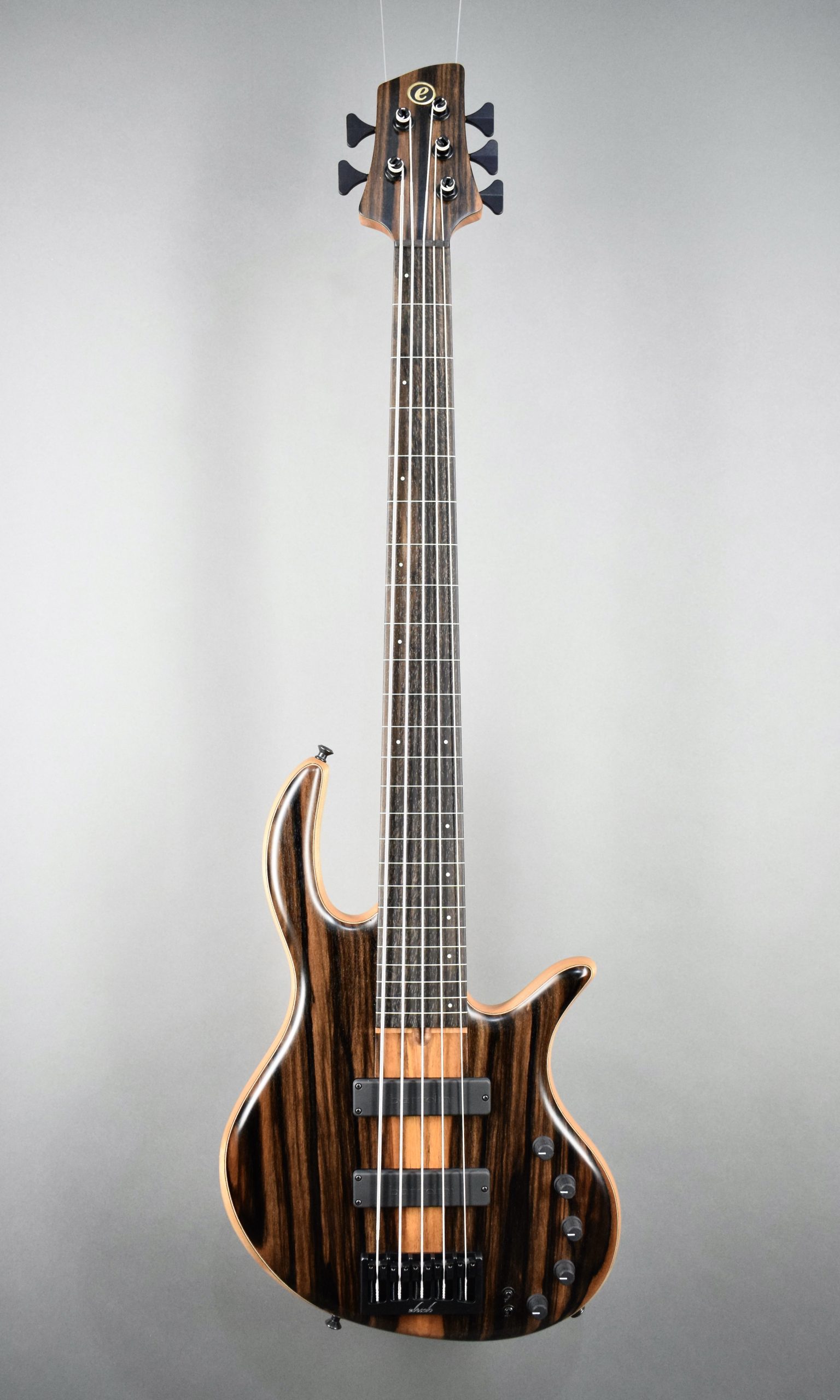 Elrick Gold Series, Hand-Carved e-volution 5-String Bass Guitar